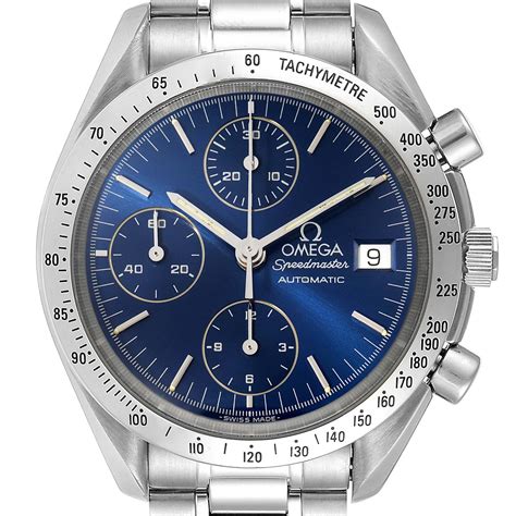 omega speedmaster date steel automatic mens watch 3511.50|omega speedmaster 316l.